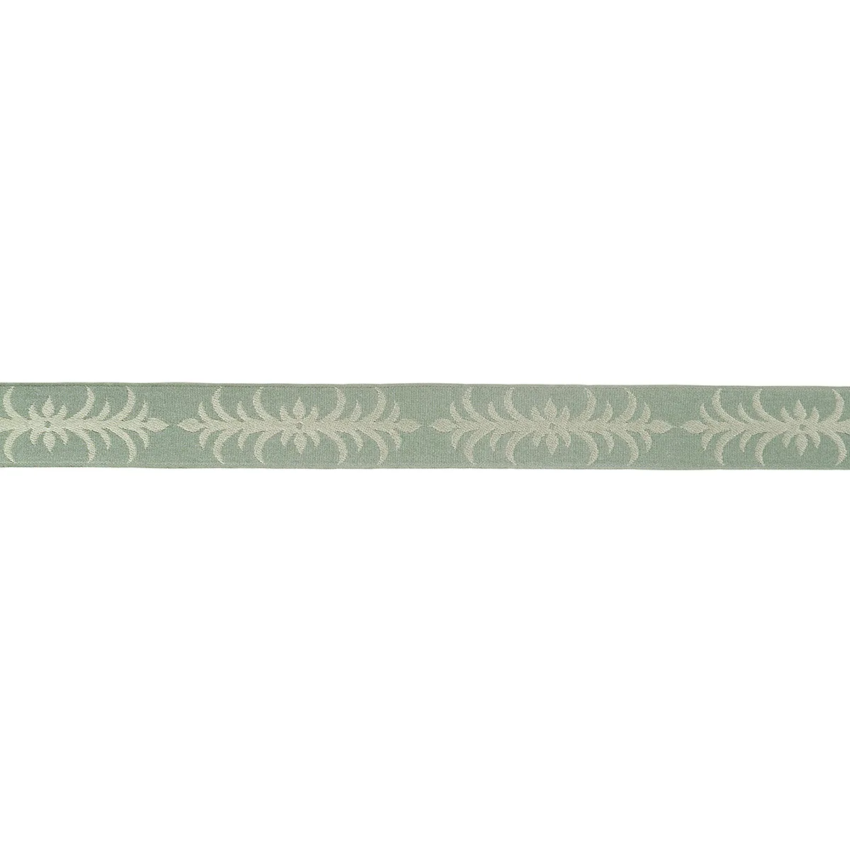 Schumacher Acanthus Tape trim in Sage (75448)