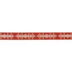 75449 | Acanthus Tape - Terracotta Schumacher Acanthus Tape trim in Terracotta (75449)