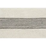 77080 | Agnes Wide Tape - White & Black Schumacher Agnes Wide Tape trim in White & Black (77080)