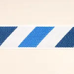Schumacher Airmail I Indoor/Outdoor Tape trim in Blue and Blue (82421)