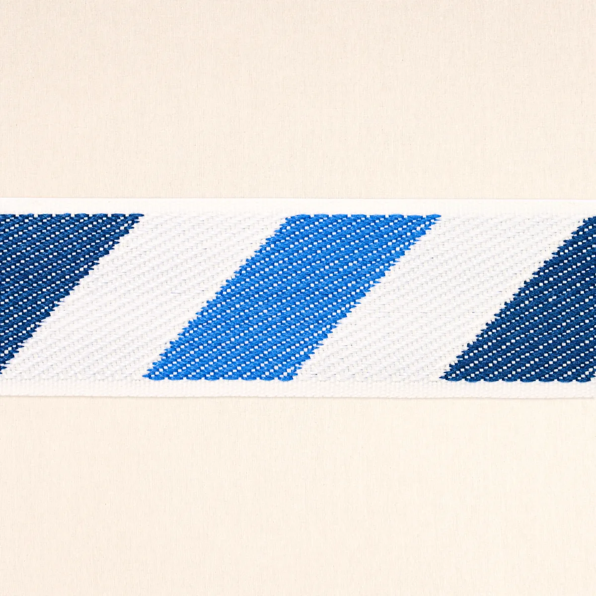 Schumacher Airmail I Indoor/Outdoor Tape trim in Blue and Blue (82421)