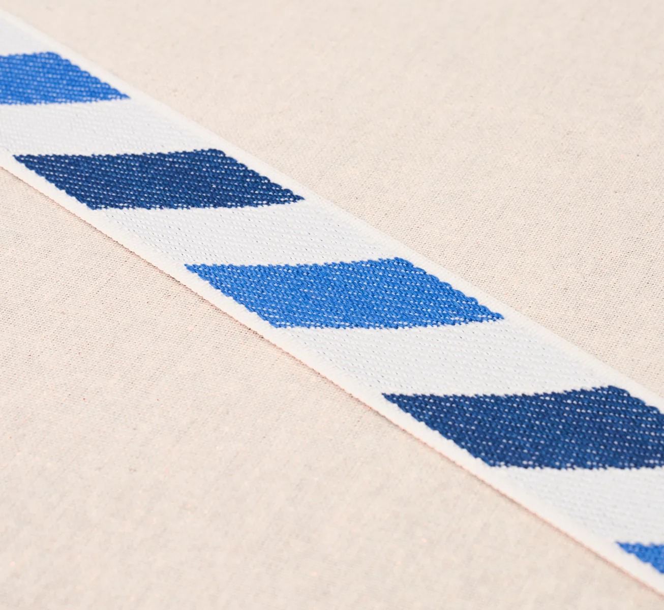 Schumacher Airmail I Indoor/Outdoor Tape trim in Blue and Blue (82421)