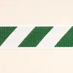 Schumacher Airmail I Indoor/Outdoor Tape trim in Green and Ivory (82422)