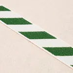 Schumacher Airmail I Indoor/Outdoor Tape trim in Green and Ivory (82422)