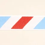 Schumacher Airmail I Indoor/Outdoor Tape trim in Red and Blue (82420)