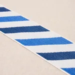 Schumacher Airmail Ii Indoor/Outdoor Tape trim in Blue and Blue (82431)