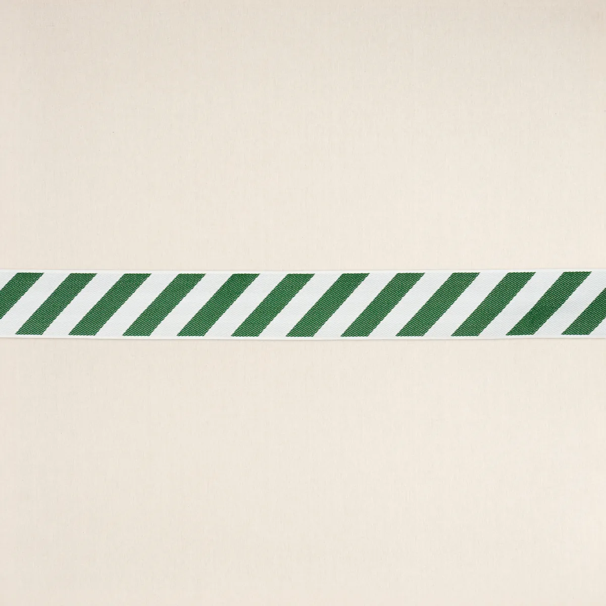 Schumacher Airmail Ii Indoor/Outdoor Tape trim in Green and Ivory (82432)