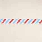 Schumacher Airmail Ii Indoor/Outdoor Tape trim in Red and Blue (82430)