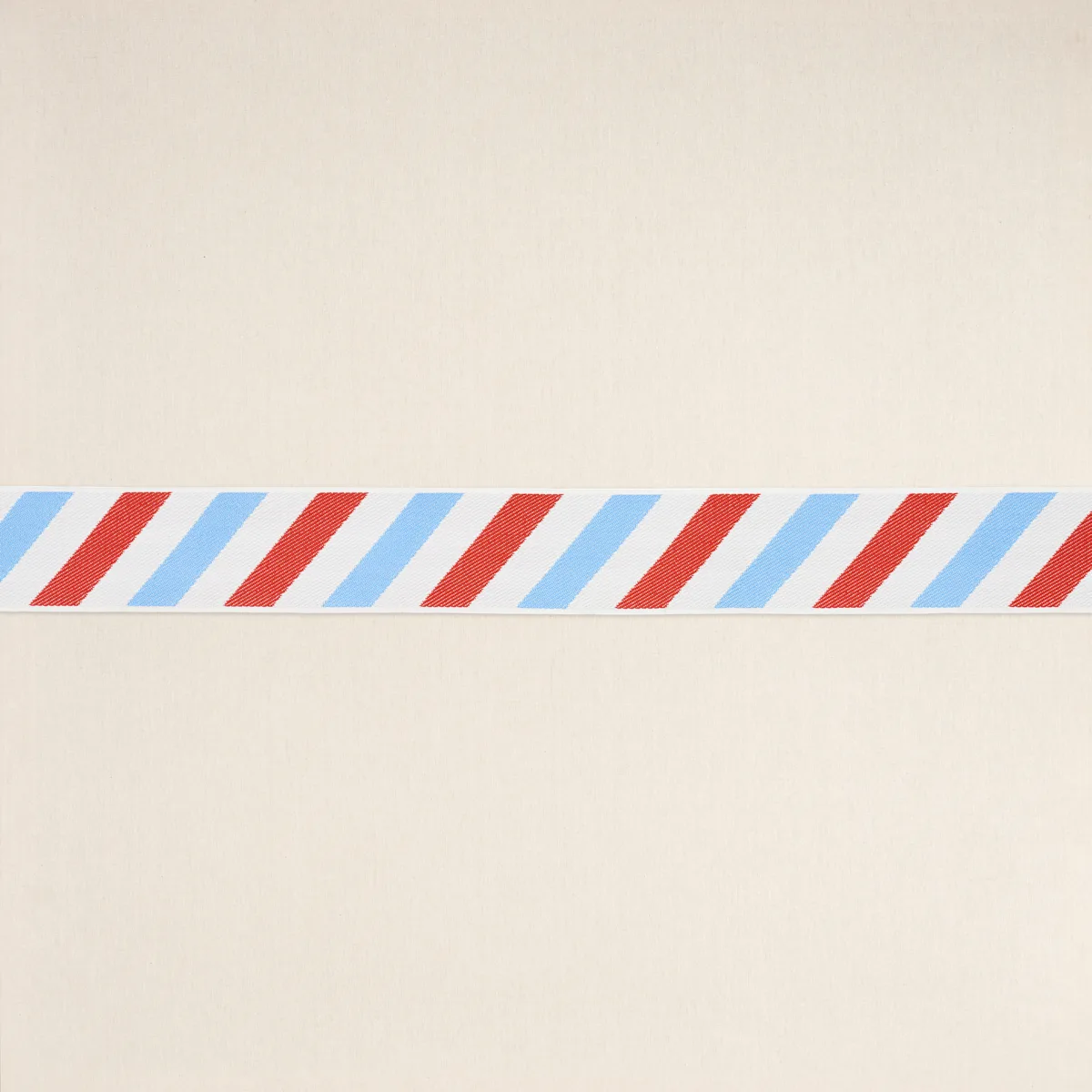 Schumacher Airmail Ii Indoor/Outdoor Tape trim in Red and Blue (82430)