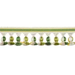 84672 | Ali Tassel - Leaf Schumacher Ali Tassel trim in Leaf (84672)