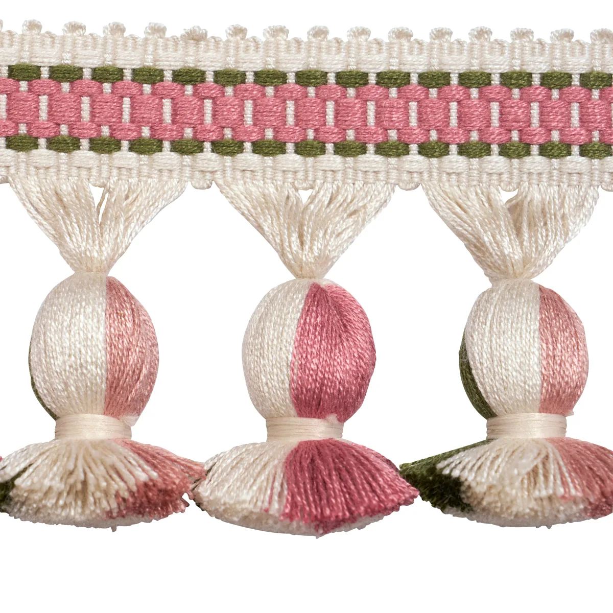 Schumacher Ali Tassel trim in Petal (84671)