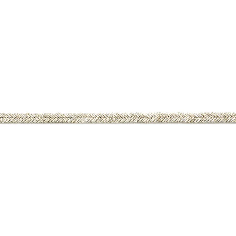Schumacher Alix Linen Gimp trim in Almond (65540)