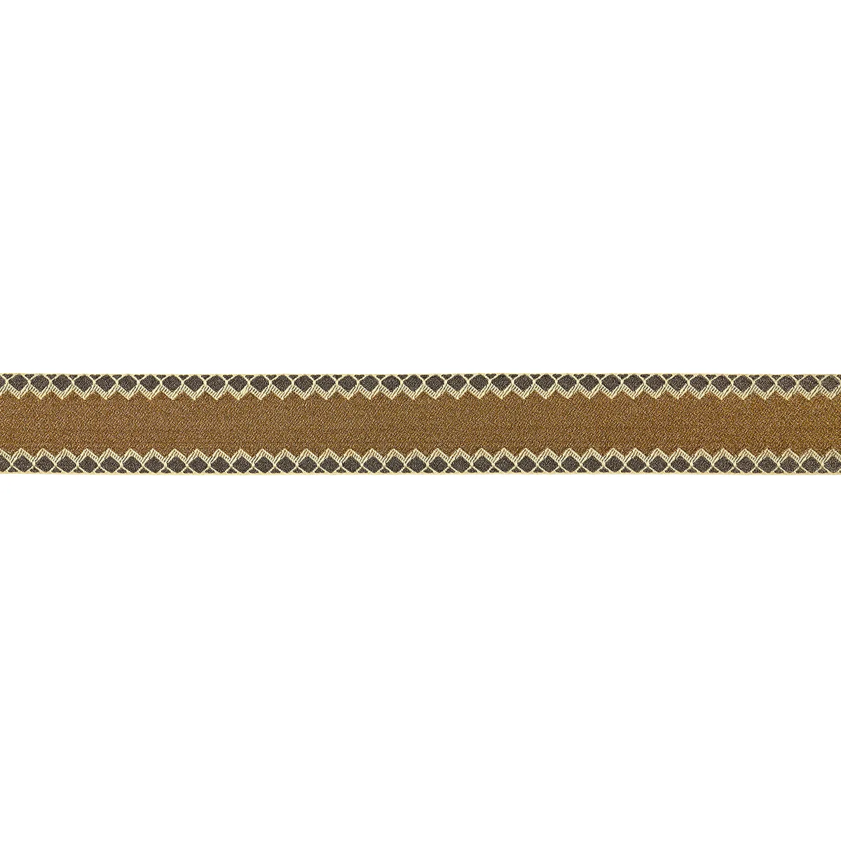 Schumacher Allure Metallic Tape trim in Copper (83561)