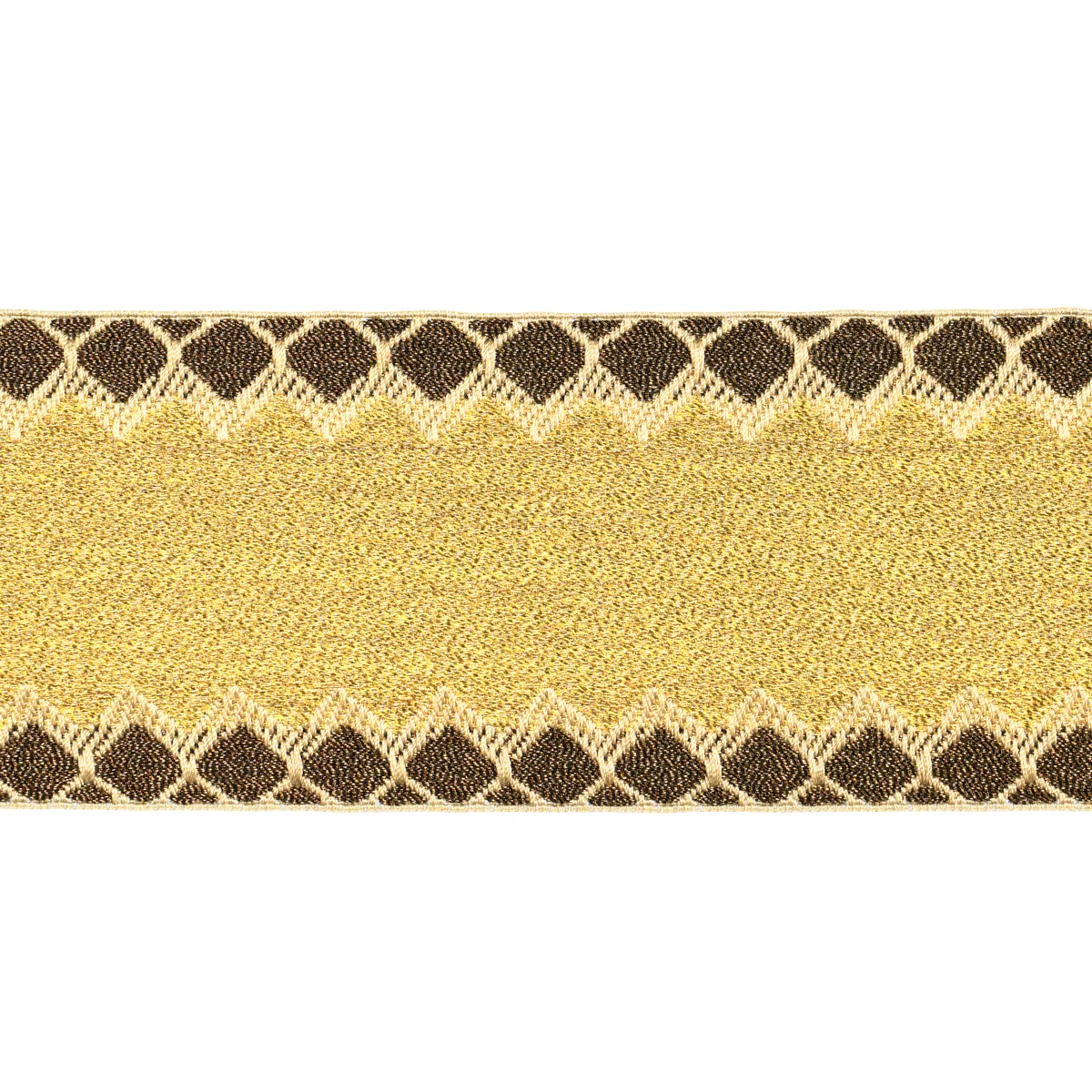 Schumacher Allure Metallic Tape trim in Gold (83562)