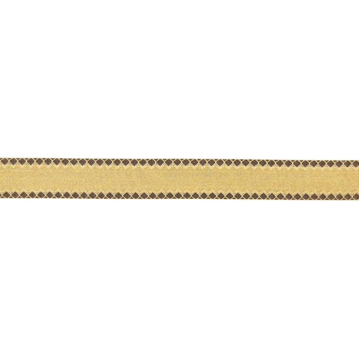 Schumacher Allure Metallic Tape trim in Gold (83562)