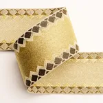 83562 | Allure Metallic Tape - Gold Schumacher Allure Metallic Tape trim in Gold (83562)