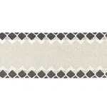 Schumacher Allure Metallic Tape trim in Silver (83560)