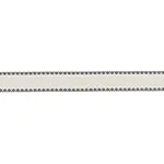 Schumacher Allure Metallic Tape trim in Silver (83560)