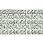 78440 | Arbela Hand Blocked Tape - Charcoal Schumacher Arbela Hand Blocked Tape trim in Charcoal (78440)