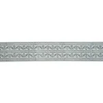 78441 | Arbela Hand Blocked Tape - Indigo Schumacher Arbela Hand Blocked Tape trim in Indigo (78441)