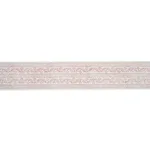 78442 | Arbela Hand Blocked Tape - Pink Schumacher Arbela Hand Blocked Tape trim in Pink (78442)