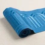81161 | Arches Embroidered Tape Wide - Teal Schumacher Arches Embroidered Tape Wide trim in Teal (81161)