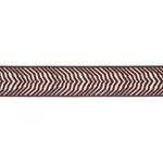 79702 | Arcure Ripple Tape - Aubergine Schumacher Arcure Ripple Tape trim in Aubergine (79702)