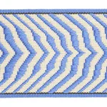 79701 | Arcure Ripple Tape - Bluebell Schumacher Arcure Ripple Tape trim in Bluebell (79701)