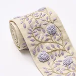 76297 | Ashoka Tape - Lilac & Cream Schumacher Ashoka Tape trim in Lilac & Cream (76297)