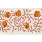 Schumacher Ashoka Tape trim in Orange & Pink (76291)