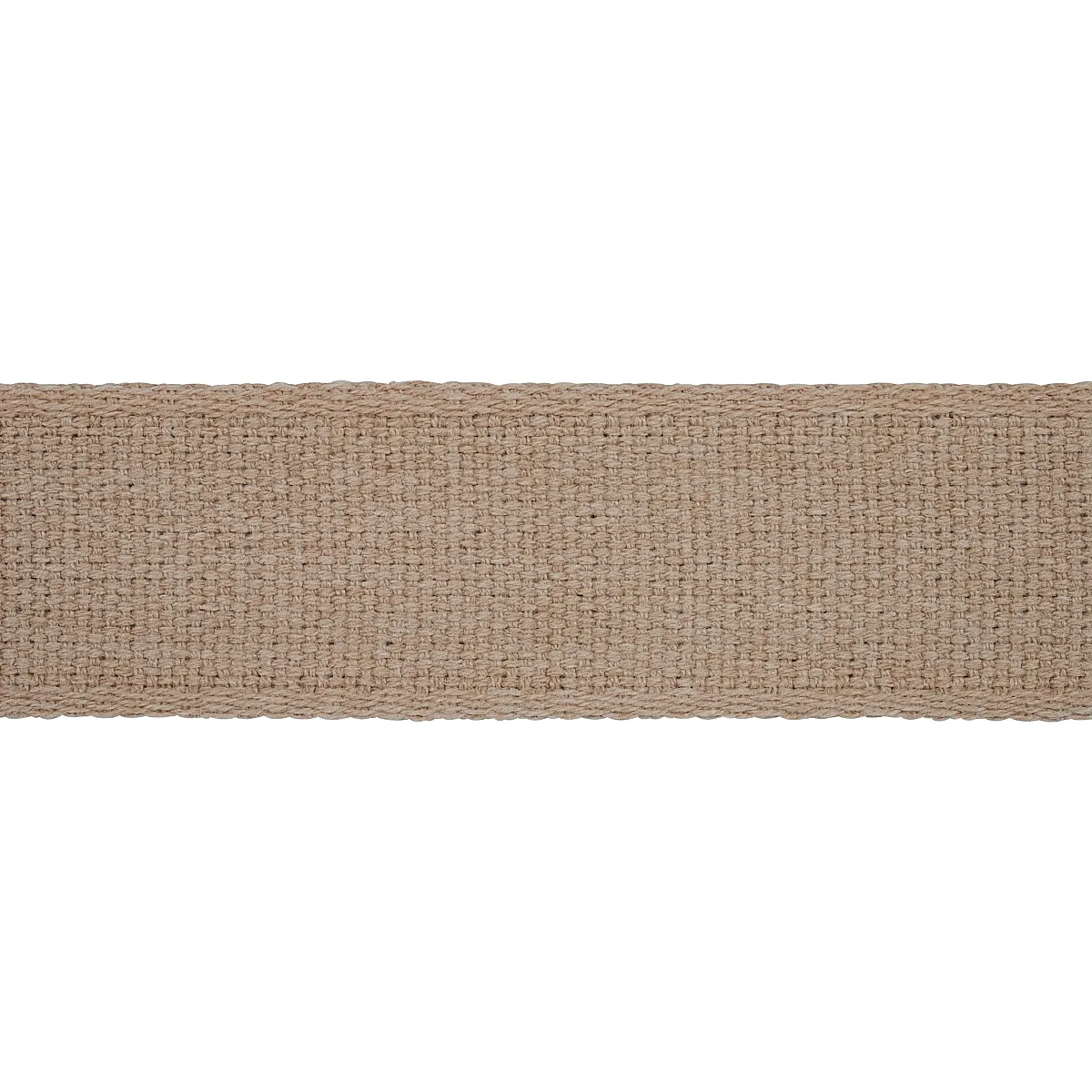 Schumacher Ashwood Tape Indoor/Outdoor trim in Linen (72418)