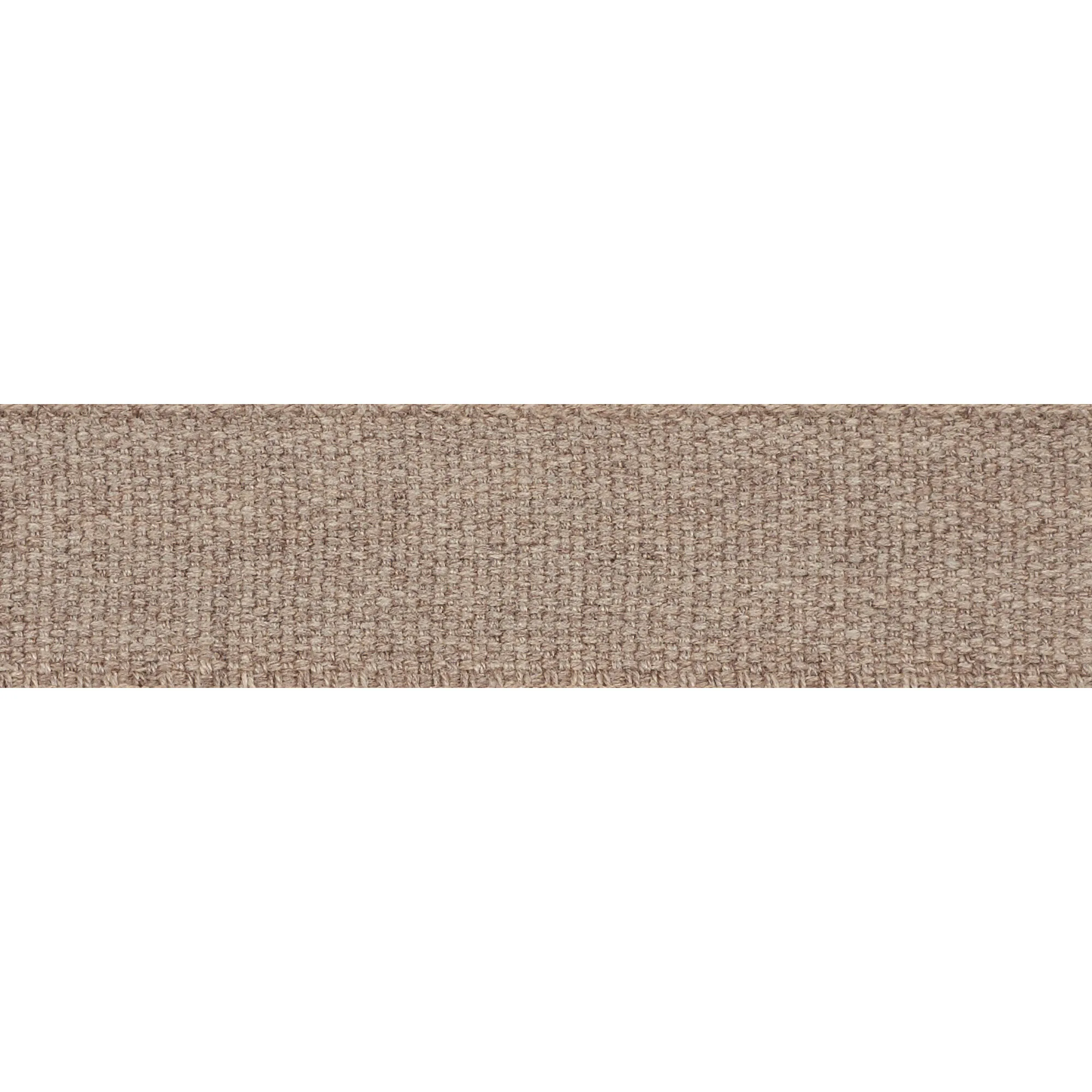 Schumacher Ashwood Tape Indoor/Outdoor trim in Taupe (72411)
