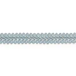 74961 | Astor Braid Indoor/Outdoor - Cloud Schumacher Astor Braid Indoor/Outdoor trim in Cloud (74961)