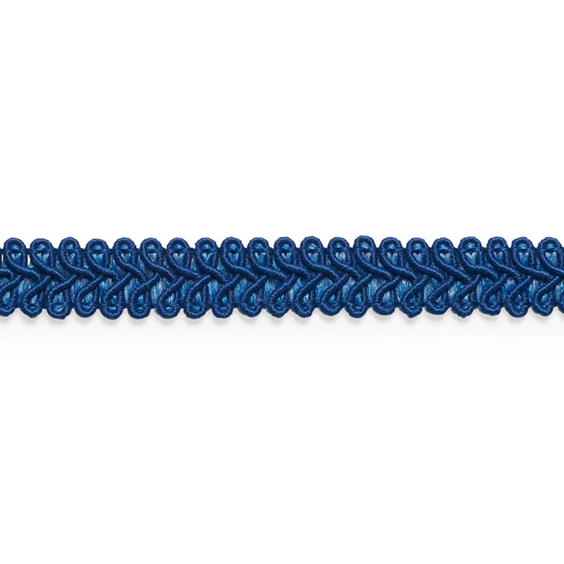 Schumacher Astor Braid Indoor/Outdoor trim in Navy (74963)