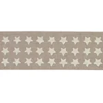 87561 | Astra Block-Print Tape - Neutral Schumacher Astra Block-Print Tape trim in Neutral (87561)