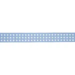 87560 | Astra Block-Print Tape - Sky Schumacher Astra Block-Print Tape trim in Sky (87560)