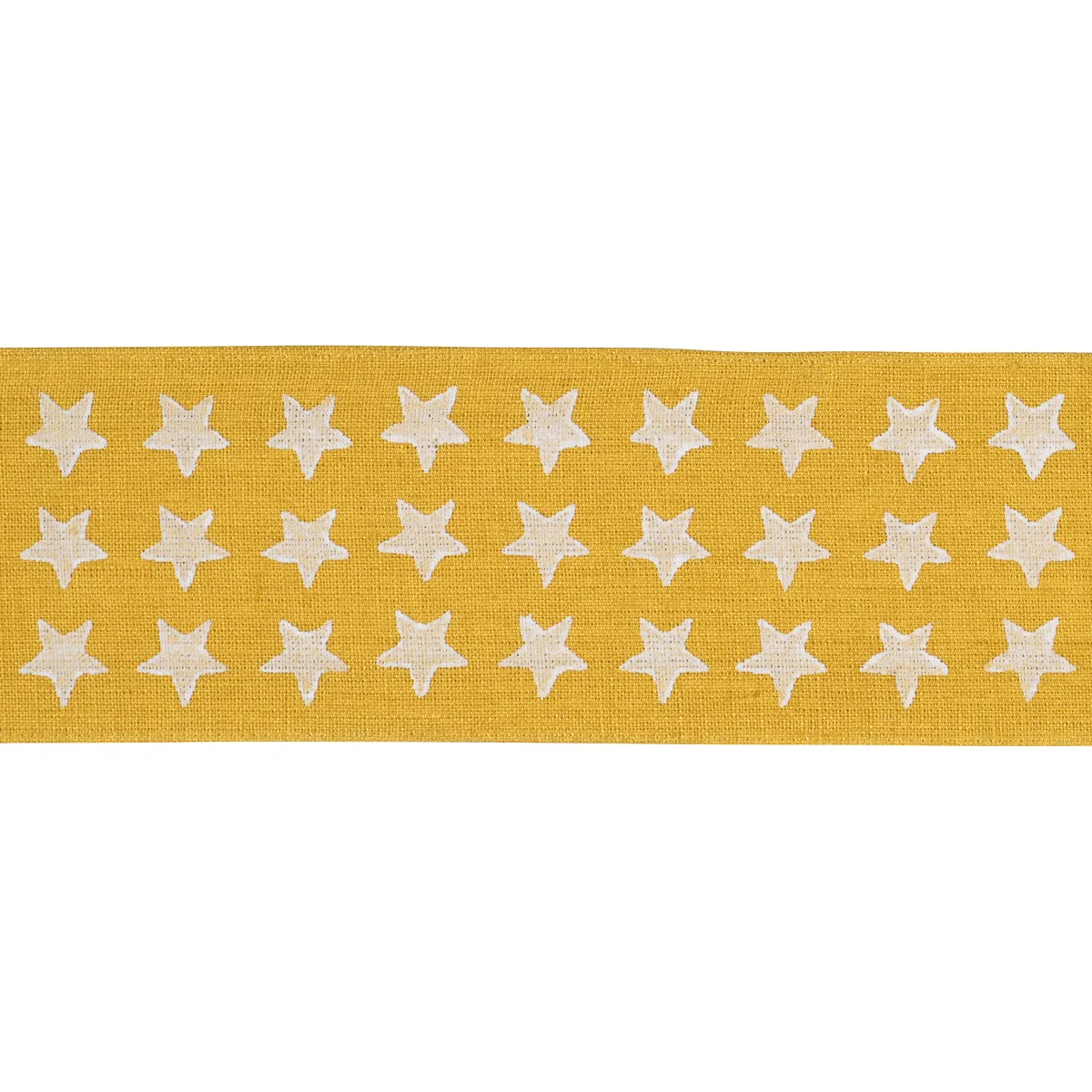 Schumacher Astra Block-Print Tape trim in Yellow (87564)