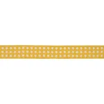 87564 | Astra Block-Print Tape - Yellow Schumacher Astra Block-Print Tape trim in Yellow (87564)