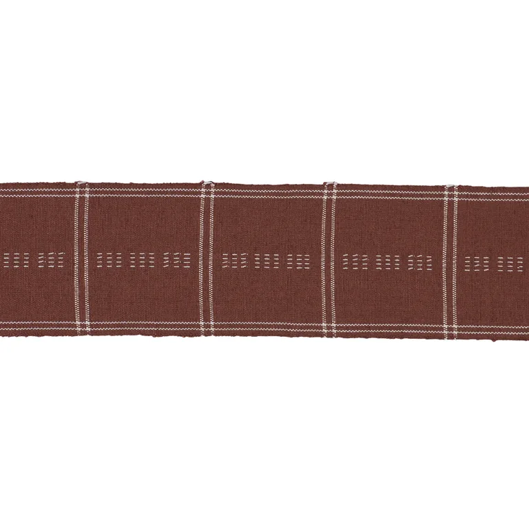Schumacher Ayan Tape trim in Terracotta (86731)