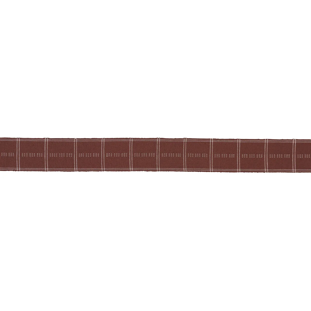Schumacher Ayan Tape trim in Terracotta (86731)