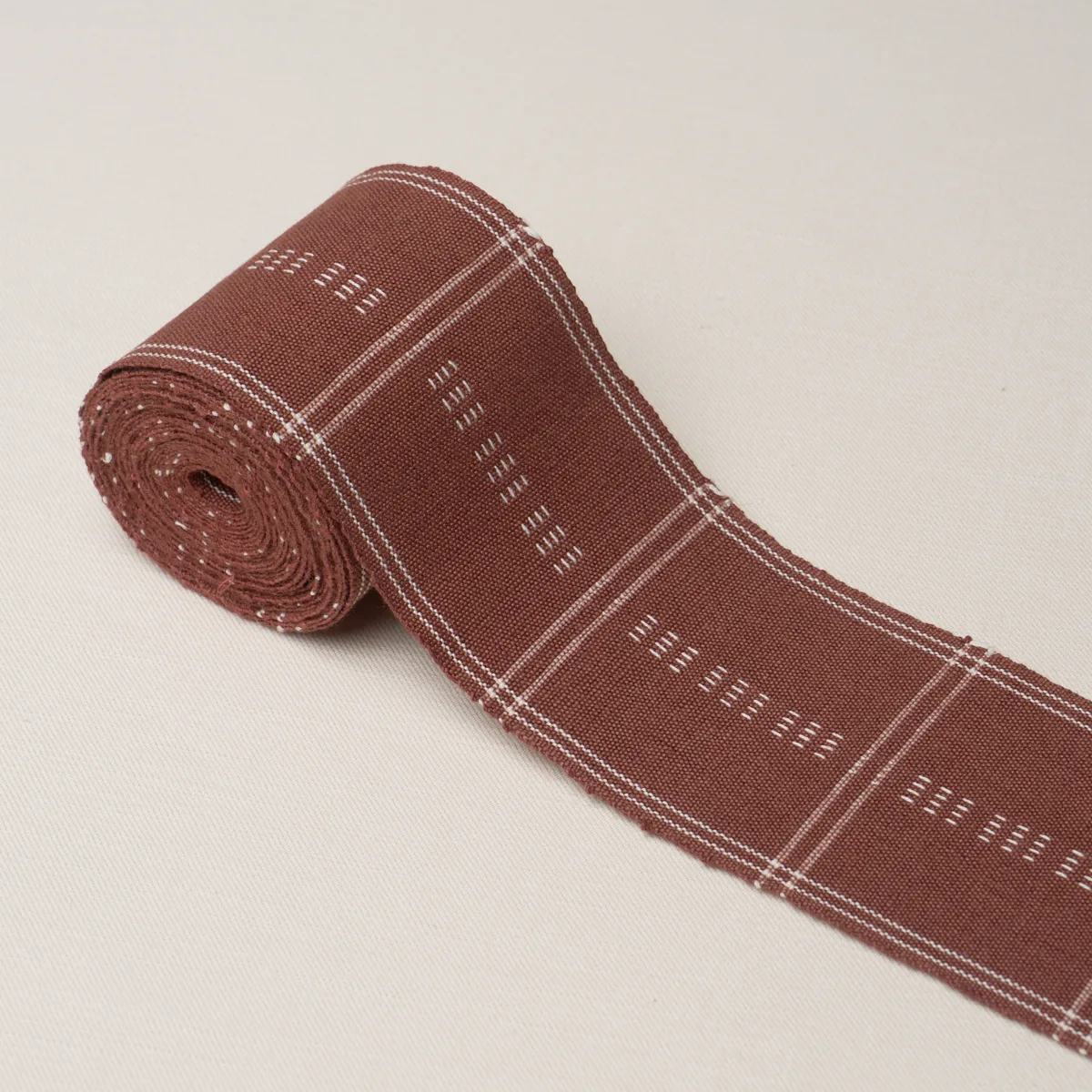 Schumacher Ayan Tape trim in Terracotta (86731)