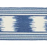 79300 | Banyan Ikat Tape - Blue Schumacher Banyan Ikat Tape trim in Blue (79300)