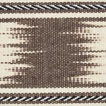 Schumacher Banyan Ikat Tape trim in Brown (79302)