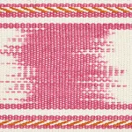 Schumacher Banyan Ikat Tape trim in Pink (79301)