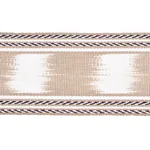 79305 | Banyan Ikat Tape - Sand Schumacher Banyan Ikat Tape trim in Sand (79305)