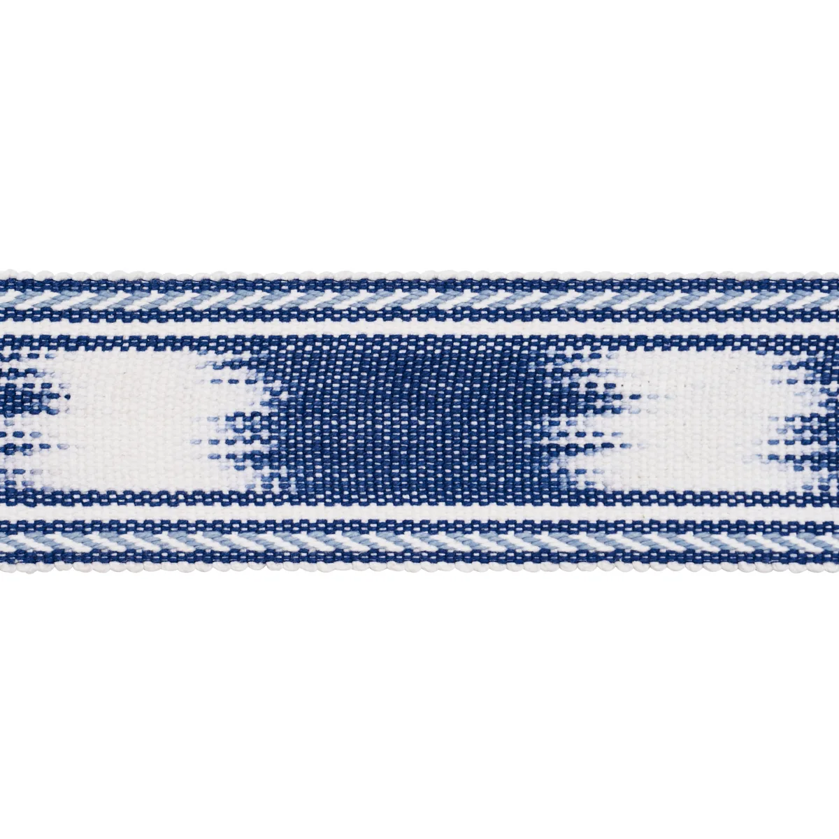 Schumacher Banyan Tape Narrow trim in Blue (83240)