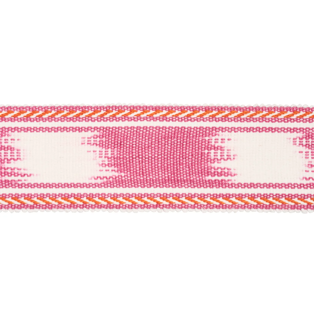 Schumacher Banyan Tape Narrow trim in Pink (83245)