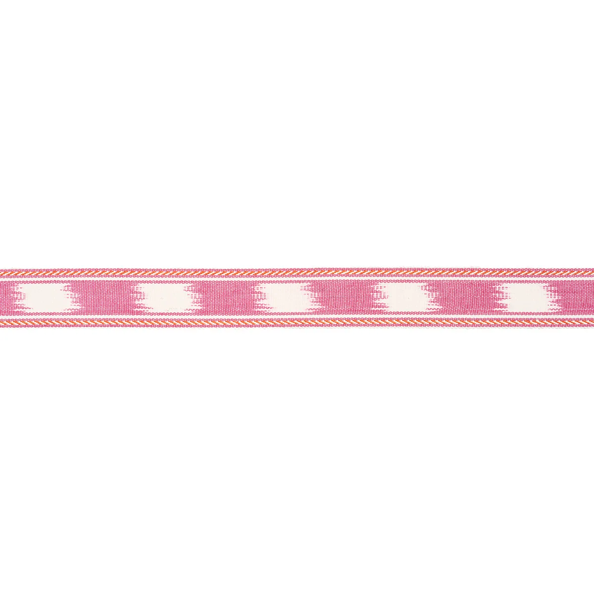Schumacher Banyan Tape Narrow trim in Pink (83245)