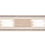 83243 | Banyan Tape Narrow - Sand Schumacher Banyan Tape Narrow trim in Sand (83243)