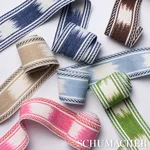 83243 | Banyan Tape Narrow - Sand Schumacher Banyan Tape Narrow trim in Sand (83243)